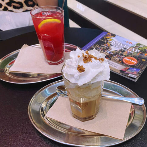 Aftercup Coffee Budapest • Cafe Frei (Duna Plaza) • 2p
