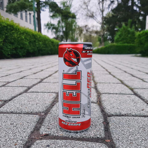 Aftercup Energy • Hell Strong Red Grape • 1p